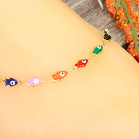 "Elegant Handmade Anklet – Delicate Jewelry for Women, MAR091901 - Picture 5 of 10